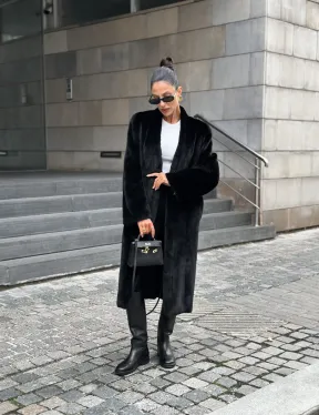 Модная шуба из меха норки Saga furs - фото 10