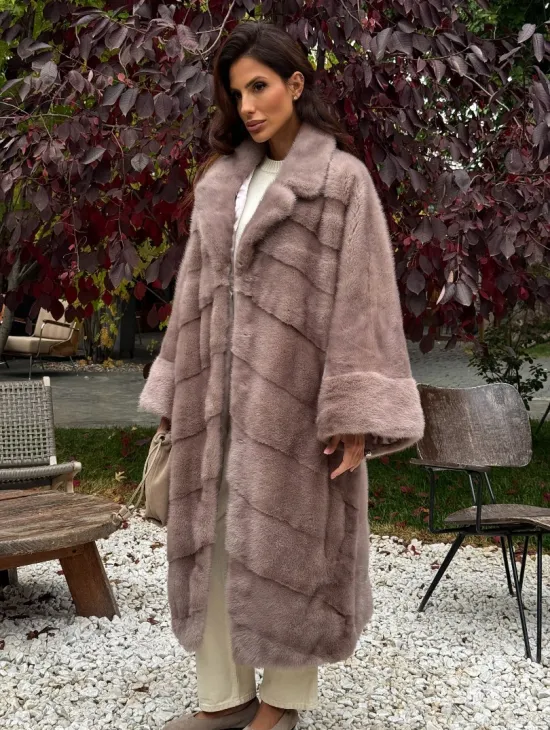 Норковая шуба (больших размеров) - фото 5