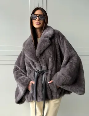 Автоледи норковая, модель -  «Летучая мышь» - фото 15